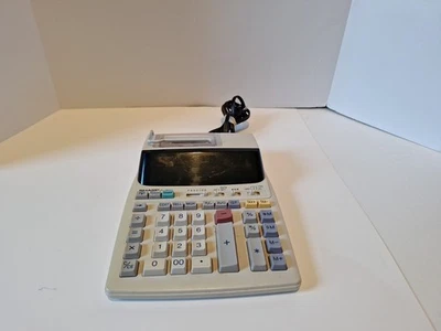Sharp EL-1801V Printing Calculator - Image 1 of 2