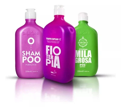 Gold Spell Fio Terapia, Shampoo and Post Chemical Treatment Kit 3 Steps - Image 1 of 4