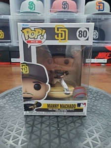Funko Pop! Baseball MLB San Diego Padres Manny Machado #80 Home Jersey - Picture 1 of 5