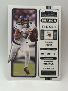 2022 Panini Contenders Dalvin Cook #56 - Picture 1 of 2