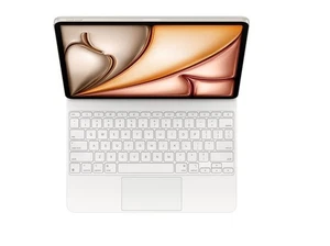 Magic Keyboard für iPad Air (M2 und M3) 13" US Englisch Weiß MDFW4LL/A - Bild 1 von 1