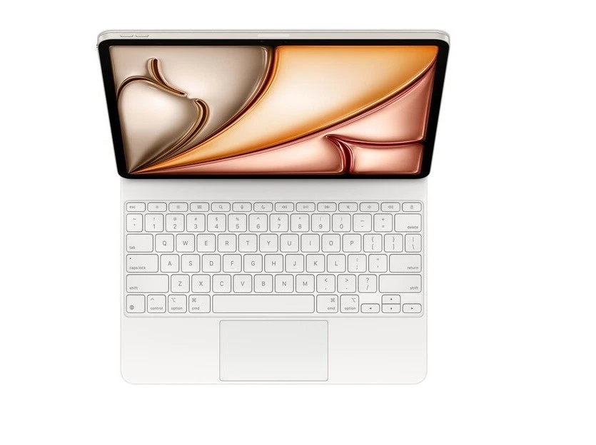 Magic Keyboard For iPad Air (M2 and M3) 13" US English White MDFW4LL/A - Image 1 of 1