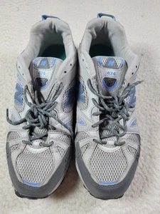 New Balance 474 Damenschuhe grau und blau BWT474LP USA Größe 9,5B Trail... - Bild 1 von 8