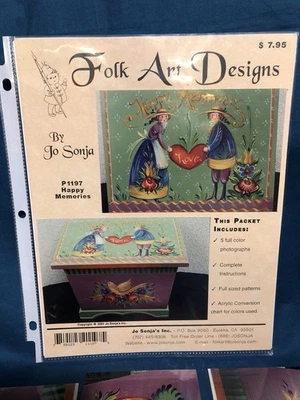 Jo Sonja ‘P1197 Happy Memories’ Seminar Packet Out of Print - Image 1 of 2