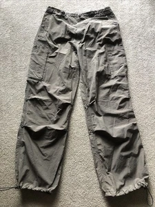 Vintage Suisse Sport Herren L Fallschirmhose GorpCorps Core Streetwear Army Green - Bild 1 von 13