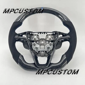 Carbon Fiber Steering Wheel fit For Ford Fusion Edge 2013 2014-2020 with heating - Bild 1 von 8