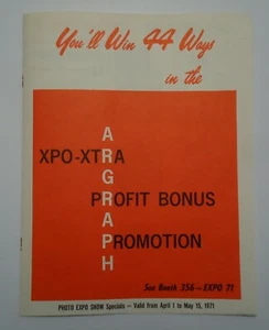 Argraph Samigon 1971 Catalog Photo Expo Show Photography Equipment - Picture 1 of 4