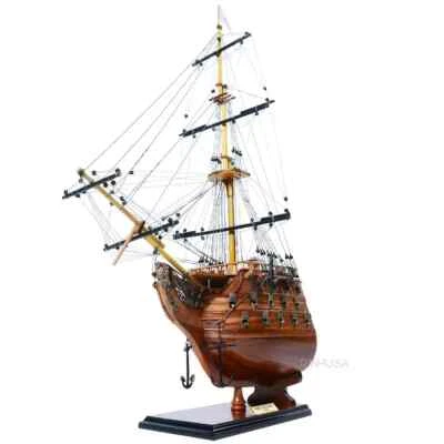 HMS Victory Sección Arco Decoración Pared Barco Alto Modelo 28.5" Lord Nelson's Flagship Foto 1 de 4