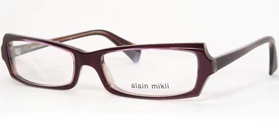 Alain Mikli A0210-12 Violeta/Burdeos ÚNICO RARO GAFAS Francia Foto 1 de 4
