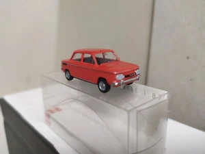 NSU 1000 TT . Rojo . Busch 48410 . Escala 1/87 - Foto 1 di 7