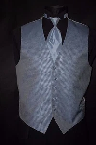 Chaleco M After Hours Azul Esmoquin Chaleco Mediano Ajustable Fullback - Imagen 1 de 1