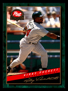 1994 Post Cereal Kirby Puckett HOF #4 Minnesota Twins NM-MINT