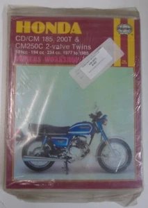 Haynes Service & Repair Manual Honda cm250c cm/cd 185 200 '77-'85 0572 - Imagen 1 de 2