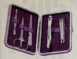 Avon Foot Works Pedicure Kit sealed clipper nail file scissors cuticle pusherNew - Picture 1 of 7