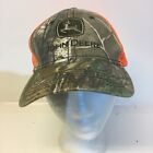 John Deer Camouflage/Blaze Embroidered Trucker Snapback Hat Cap