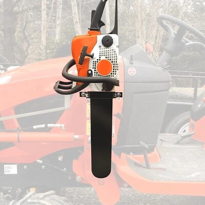 FEBTECH 20" Tractor Chainsaw Holder - Durable Chain Saw Holder for Tractor