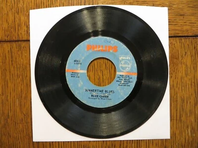 Blue Cheer - Summertime Blues - 1968 - Philips 40516 7" Single G+/Generic - Image 1 of 2