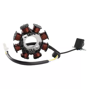 8 Poles Stator Generator 21003-0040 For KAWASAKI FURY 125 125R AX125 2010 - Foto 1 di 10