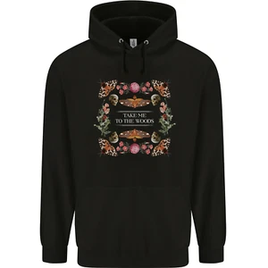 To the Woods Nature Outdoors Childrens Kids Hoodie - Picture 1 of 84