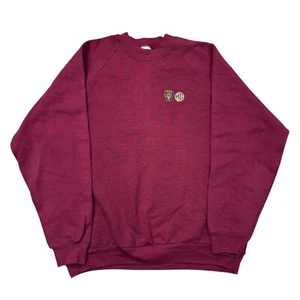 Vintage MG Rover Sweatshirt Regular Crew Neck Retro Y2K Purple Mens Large - Picture 1 of 8