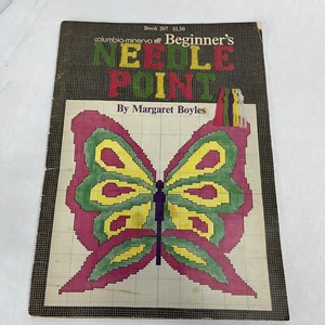 Columbia-Minerva Beginner’s Needle Point Book 207 Margaret Boyles Paperback 1972 - Imagen 1 de 4