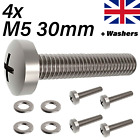 4X M5 30MM Screws Bolts for SAMSUNG Televisions TV LCD LED wall Mount Bracket