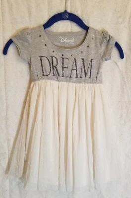 Girls Disney D-Signed Babydoll "DREAM" Dress With Twirl Skirt Size XS  - Image 1 of 4