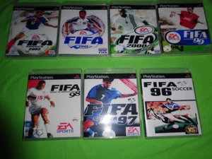 FUNDAS DE REPUESTO VACÍAS! FiFa Soccer 96 97 98 99 00 01 02 Playstation 1 - PS1 PSX - Imagen 1 de 6