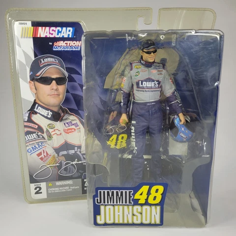 Jimmie Johnson #48 Lowe's Action Figure NASCAR by ACTION McFarlane Series 2 Cover