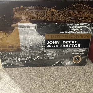 1/16 John Deere 4620 Diesel Tractor w Duals Iowa State Fair Ltd Edition Ertl Box - Picture 1 of 3