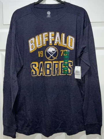 *NWT* Buffalo Sabres (Size Large 42/44) Long Sleeve T-Shirt “Official Licensed” Cover