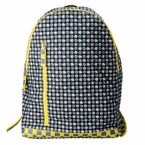 Dolce & Gabbana Men's  Multi-Color Patterned Leather Trim Backpack Bag - Picture 1 of 8