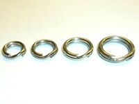 1000 Count SIZE #4 Stainless Steel Split Rings Bulk MADE IN USA Fishing Tackle