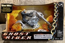 Ghost Rider Electronic Flame Cycle Movie Hasbro 2007