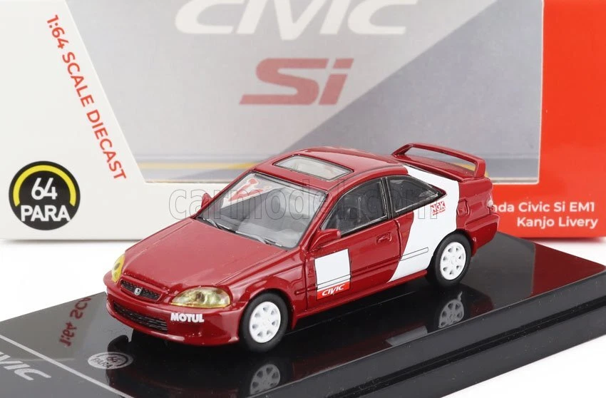 1/64 PARAGON-MODELS - HONDA - CIVIC Si COUPE EM1 1999 PA-55628 - Immagine 1 di 1