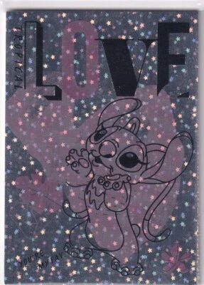 Panini 2025 Stitch Sparkling Fun Trading Card Karte Nr. 141 Stern - Star Holo