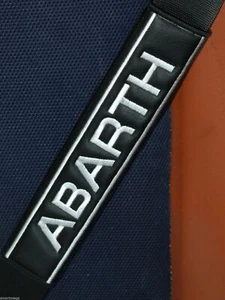 Sicherheitsgurtpolster für ABARTH, schwarzes PU-Leder, 2er-Set - Bild 1 von 1