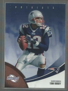 2006 Upper Deck Sweet Spot TOM BRADY Card 58 Patriots - Picture 1 of 1