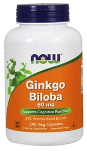 Ginkgo Biloba 60mg - 240 vegane Kapseln - Bild 1 von 1