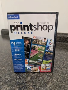 Broderbund Encore The Print Shop Version 3.5 Deluxe for Windows PC - Picture 1 of 3