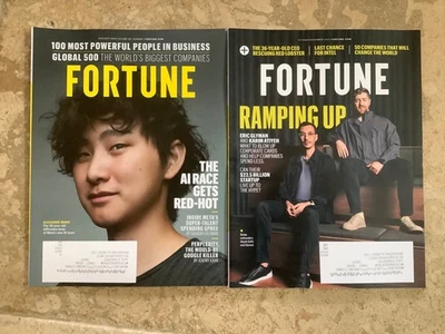 Fortune Magazines Sept. - November 2025 Alexandr Wang, Ramping Up (Lot of 2) - Image 1 of 4