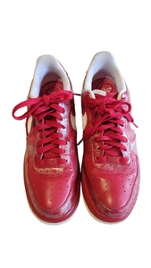Nike Red Air Force 1 Größe 10 - Bild 1 von 12