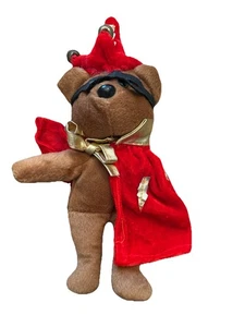 Vintage Oriental Trading Wizard Teddy Bear Plush 10'' - Picture 1 of 4