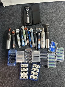 Lote 13x Afeitadoras Gillette y Cuchillas Varios Modelos Usado Estado - Imagen 1 de 8