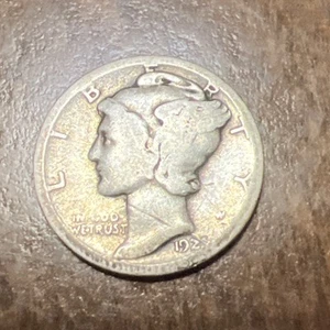 1925-S Mercury Dime Actual Coin Good Value. Checkout My Store Items - Picture 1 of 2