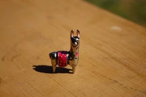 Small Llama figurine, Metal - Picture 1 of 5