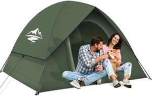 Purebox Camping Tent for 2-3 Peoples, Dome Tent, Waterproof and Windproof Tents - Picture 1 of 9