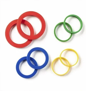 Anillos rodantes de silicona para hornear Mrs. Anderson's - juego de 8 piezas - Imagen 1 de 4