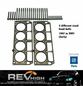 GM Head Gaskets Bolts Set - Holden VT VX VU LS1 5.7L - Picture 1 of 1