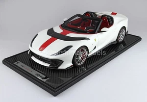 BBR BBR1216L 1/12 Ferrari 812 Competizione A White Italia Limited Edition 20pcs - Picture 1 of 7